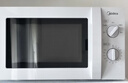 美的（Midea）快捷微波炉 家用小型  360°转盘加热  旋钮操控 高温杀菌 易洁内胆 M1-L213B 纯白 实拍图