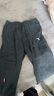 顶峰保罗（Dingfengbaoluo）休闲裤束脚锥形男士春季痞帅潮牌百搭工装运动长裤子K2061黑色L 实拍图