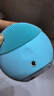 斐珞尔（FOREO）露娜洁面仪LUNA mini3净透洁面仪平衡油脂洗脸仪电动清洁毛孔洗脸神器 薄荷蓝 实拍图