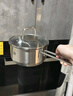 双立人（ZWILLING）奶锅汤锅不锈钢无涂层宝宝辅食锅泡面锅一人食煮锅Nova plus16cm 实拍图