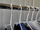 LYNN衣架 挂衣服防滑无痕衣挂架儿童成人家用加粗大号晾晒衣撑子10只 实拍图