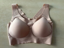 古今内衣女运动内衣固定杯无尺码无钢圈无痕背心式聚拢性感文胸小胸罩 实拍图