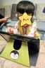onanoff儿童蓝牙耳机BuddyPhones Play+高品质头戴式不入耳有线无线耳麦 学生礼物听音乐故事英语网课学习 大象灰 实拍图