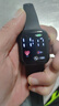 其他品牌高颜值LED手表时尚方形学生科技感超强夜光数字个性运动 黑色 实拍图
