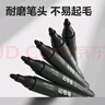 得力（deli）粗头6881大包装50支物流快递记号笔 签字马克笔 办公学生文具新老款随机发货黑色 33668 实拍图