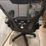 锦汐 电脑椅家用办公椅子靠背人体工学椅学习转椅老板座椅游戏电竞椅 【二代升级款】黑框黑网+乳胶 实拍图