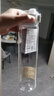 无印良品（MUJI）共聚酯 便携水杯高颜值运动水杯塑料杯 透明 750ml 实拍图
