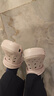 CROCS卡骆驰洞洞鞋贝雅男鞋女鞋轻便耐磨一脚蹬拖鞋休闲鞋|10126 裸粉-6PI 39 (240mm) 实拍图
