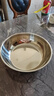 【不锈钢】和面盆厨房烘焙家用火锅盆洗菜打蛋汤锅盆醒面盆料理盆 32cm【热卖款】不锈钢 和面盆 实拍图