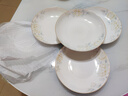 浩雅景德镇餐具陶瓷餐盘碟子菜盘饭盘花仙子8英寸饭盘4个装 实拍图