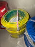 德力西（DELIXI）电线电缆 ZC-BV4平方 阻燃单芯单股铜线 铜芯电线100米黄绿地线  实拍图