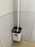 索邦马桶刷子无死角洗厕所卫生间马桶清洁神器长柄带底座清洁厕刷MT10 实拍图