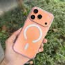 铁兔适苹果iPhone17手机壳新款磁吸Magsafe透明磨砂iPhone15/16 plus防摔玻璃Pro Max高级感air保护套 【磁吸手机壳】磨砂透明 苹果 17 Pro 实拍图