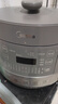 美的（Midea）【国家补贴】0涂层精钢厚釜电压力锅5L双胆全自动智能预约家用煲汤煮饭电饭煲C5856G高压锅4-6人 实拍图