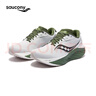 Saucony【彭于晏同款】索康尼胜利22专业强缓震跑鞋男厚底跑步鞋运动鞋男 白绿136 43 实拍图