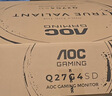AOC 26.5英寸2K 360Hz QD-OLED 原生10Bit 0.03ms 6轴调色 HDR 硬件低蓝光 TUV电竞游戏显示器Q27G4SD 实拍图