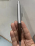 得力(deli)胡歌同款臻顺滑按动中性笔 玄墨色高级质感宝珠笔签字笔 1.0mm子弹头1支/盒A9-10 实拍图