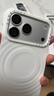 CASETIFY 纯色波漾手机壳 MagSafe兼容 硅胶手机壳 适用于苹果iPhone17/16/15 Air/Plus/Pro/Max手机保护壳 白色Magsafe iPhone17 Pro Ma 实拍图