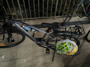 永久锂电池助力电动自行车禧玛诺变速超长续航山地车男女士双碟刹单车 F58-摩天灰【5A线碟】26寸 实拍图