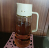 小熊（Bear）油壶 调料瓶抗菌玻璃油瓶酱油瓶600ml 自动开合不挂油CX-W0058 实拍图
