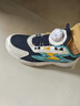 361°童鞋 儿童跑鞋四季男女童3-14岁助推科技旋钮跑鞋 蓝34 实拍图