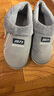 回力室内包跟男士棉拖鞋厚底保暖棉鞋冬季带后跟居家加绒拖鞋女冬 浅灰色 44-45 标准码 实拍图