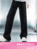 SIINSIIN【杨幂同款】微喇裤女秋冬季新款加绒瑜伽裤子保暖鲨鱼喇叭裤 【中暖6.0pro】常规-显瘦黑 （净身高161-167cm） XL 【140-160斤】 实拍图