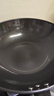 炊大皇炒锅铁锅健康0无涂层蜂窝纹32cm家用炒菜锅玄铁XT32CGH 实拍图