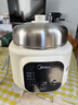 美的（Midea）电炖锅1-2人电炖盅隔水炖锅家用燕窝炖盅陶瓷炖汤盅电炖锅婴儿辅食小炖锅煲汤电炖锅电砂锅煲汤锅 1L 【1L=3碗】不锈钢底锅 带蒸笼DZE1088 实拍图