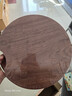 美厨（maxcook）乌檀木砧板菜板 圆形整木加厚案板和面板 33*33*3cm 中号MCPJ8277 实拍图