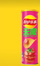 乐事（Lay's）无限薯片 鲜浓番茄味 104克*2罐 208克 休闲零食 膨化食品 实拍图