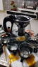 【京东物流】茶壶套装整套茶具大容量玻璃茶杯带滤网耐高温泡茶具 2000ML一壶+四杯套装【无茶盘】 实拍图