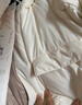 优衣库童装男童女童高性能复合连帽外套/保暖厚衣服473309 01 乳白色 120 实拍图