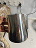 欧乐多（Olodo）德国 拉花杯304不锈钢拉花缸咖啡奶泡杯加厚带刻度尖嘴拉花壶奶缸 304拉花杯【本色600ml】贈拉花针 实拍图