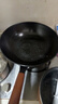 炊大皇炒锅铁锅健康0无涂层蜂窝纹32cm家用炒菜锅玄铁XT32CGH 实拍图