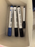 得力(deli)可擦白板笔 单头易擦书写顺滑 办公文具会议教学 5黑3红2蓝混色 10支/盒 SK108-10 实拍图