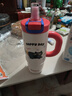 新款大容量巨无霸冰霸杯带手柄便携车载汽车杯不锈钢保温杯 爱心小猫/约800ml大容量/吸管直饮双用 实拍图