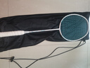 薰风（KUMPOO）羽毛球拍熏风k520pro全碳素超轻初学者单拍月白-冰蓝色羽线 实拍图