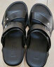 回力休闲凉鞋男款居家拖鞋户外两穿沙滩舒适透气简约HL3338黑45码 实拍图