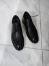 红蜻蜓真皮男鞋秋冬舒适商务休闲皮鞋高级正装德比鞋婚鞋WTA7376黑色41 实拍图