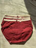 棉舒然红色内裤女生抗菌裆本命年2026马年结婚礼物新年大红少女三角短裤 实拍图