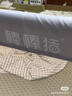 棒棒猪 (BabyBBZ)婴儿床围栏床上儿童防掉床护栏宝宝防摔防护栏垂直升降 丁香灰 2m 单面装 实拍图