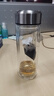 京东京造双层加厚玻璃杯 无铅高硼硅带茶隔水杯304茶隔泡茶杯男士360mL 实拍图