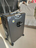 梵地亚28英寸行李箱多功能箱包拉杆箱学生大容量旅行密码箱皮箱杯架黑色 实拍图