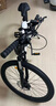 喜德盛山地自行车黑客380避震前叉21速禧玛诺变速X6铝合金车架通勤代步 白/黑色（25款） 15.5寸（建议身高150-165cm） 实拍图