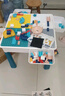 星涯优品儿童玩具积木桌大颗粒多功能游戏学习桌子男孩女孩3-6岁生日礼物 实拍图