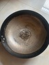 阎铁匠章丘炒锅铁锅家用炒菜锅锻打老式物理不粘锅无涂层木把锤印已开锅 锤印木把款34CM 34cm 实拍图