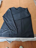 优衣库男装女装大师T AIRism棉混纺圆领T恤长袖25秋冬新款479781 68 深蓝色 L 实拍图