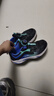特步（XTEP）儿童童鞋男童中大童旋转扣亮片点缀跑鞋 黑/彩雀蓝 37码 实拍图
