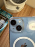 倍思 适用苹果14手机壳磁吸充电 iPhone14保护套高端Magsafe磁吸壳超薄气囊防摔手机壳男女款 透明 实拍图
